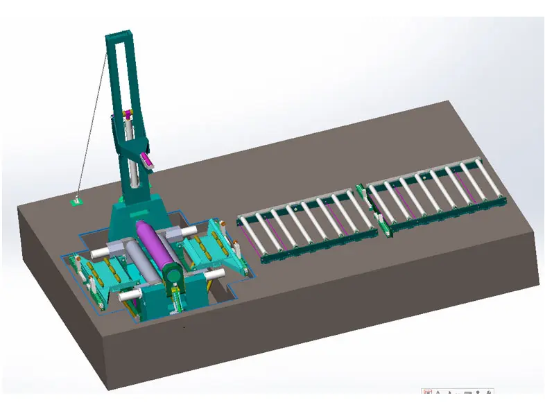 Wind Tower Bending Machine