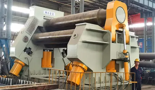 80x3000mm 4 Rolls Plate Bending Machine