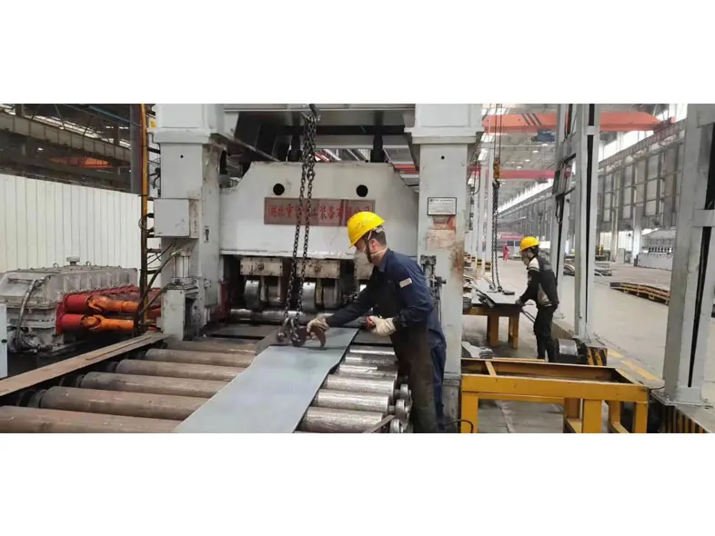 Sheet Leveling Machine Working