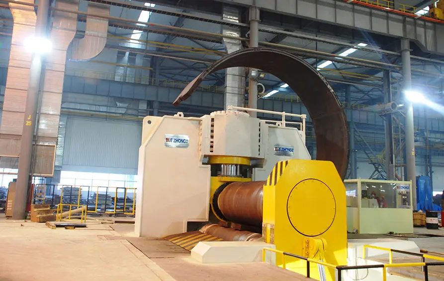 Case About 3 Rolls Bending Machine