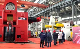 The First Super-large Wind Power Intelligent Coil Forming System in China the Scientific and Technological Achievement Review and Product Launch Conference Were Successfully Held in EZHONG