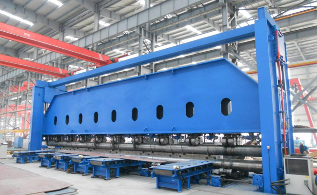 EZHONG And China Ship Sign New 17-Meter Ship Bending Machine Ready To Go