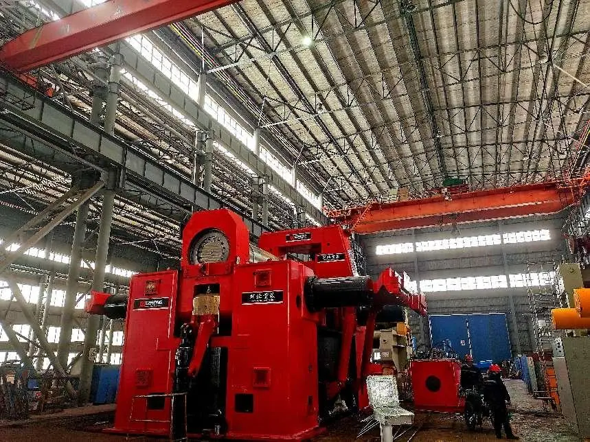 EZW11SY-200/4500 Heavy Plate Rolling Machine in Wind Towers