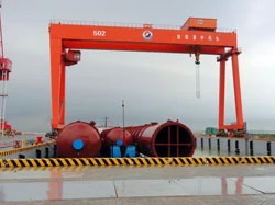 EZW11S-270-3500 Heavy Plate Rolling Machine in Pressure Vessels