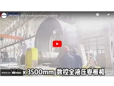 160×3500 CNC full hydraulic bending machine