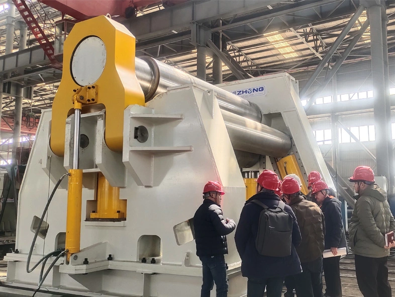W12-120X4000mm 4 Rolls Bending Machine
