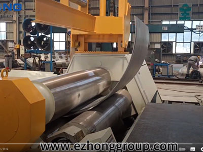 40x2500 Fully Hydraulic 4 Rolls Plate Rolling Machine