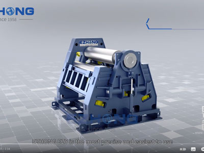 EZHONG 4 Rolls Plate Rolling Machine